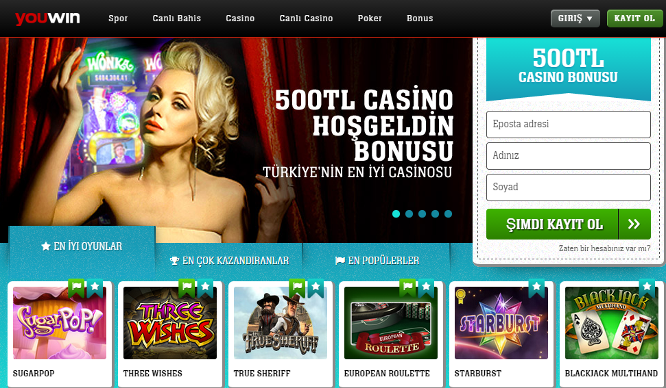 Youwin Casino Mobil Giriş